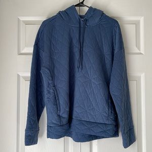 Quilted hoodie